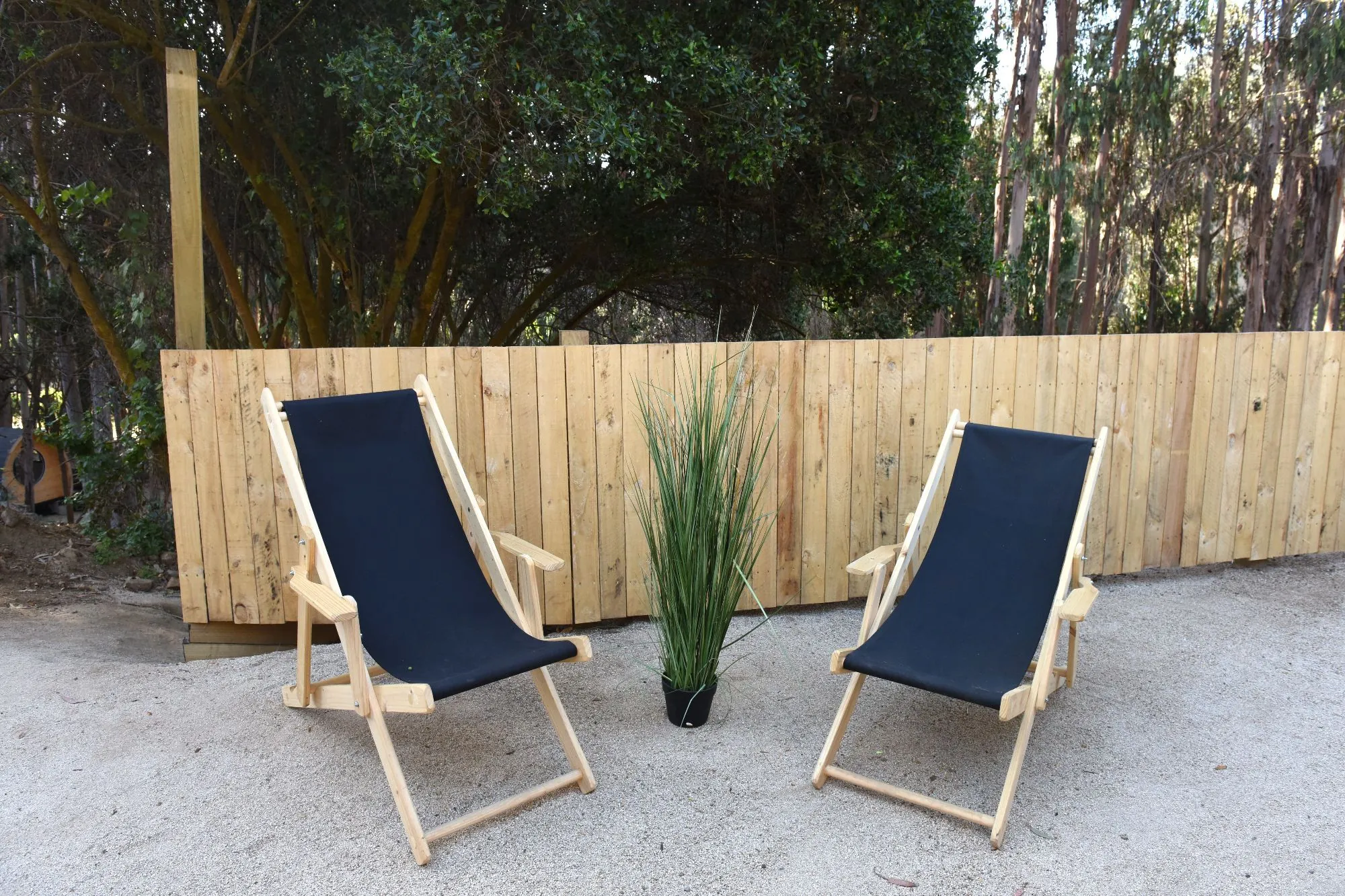 Terraza del glamping