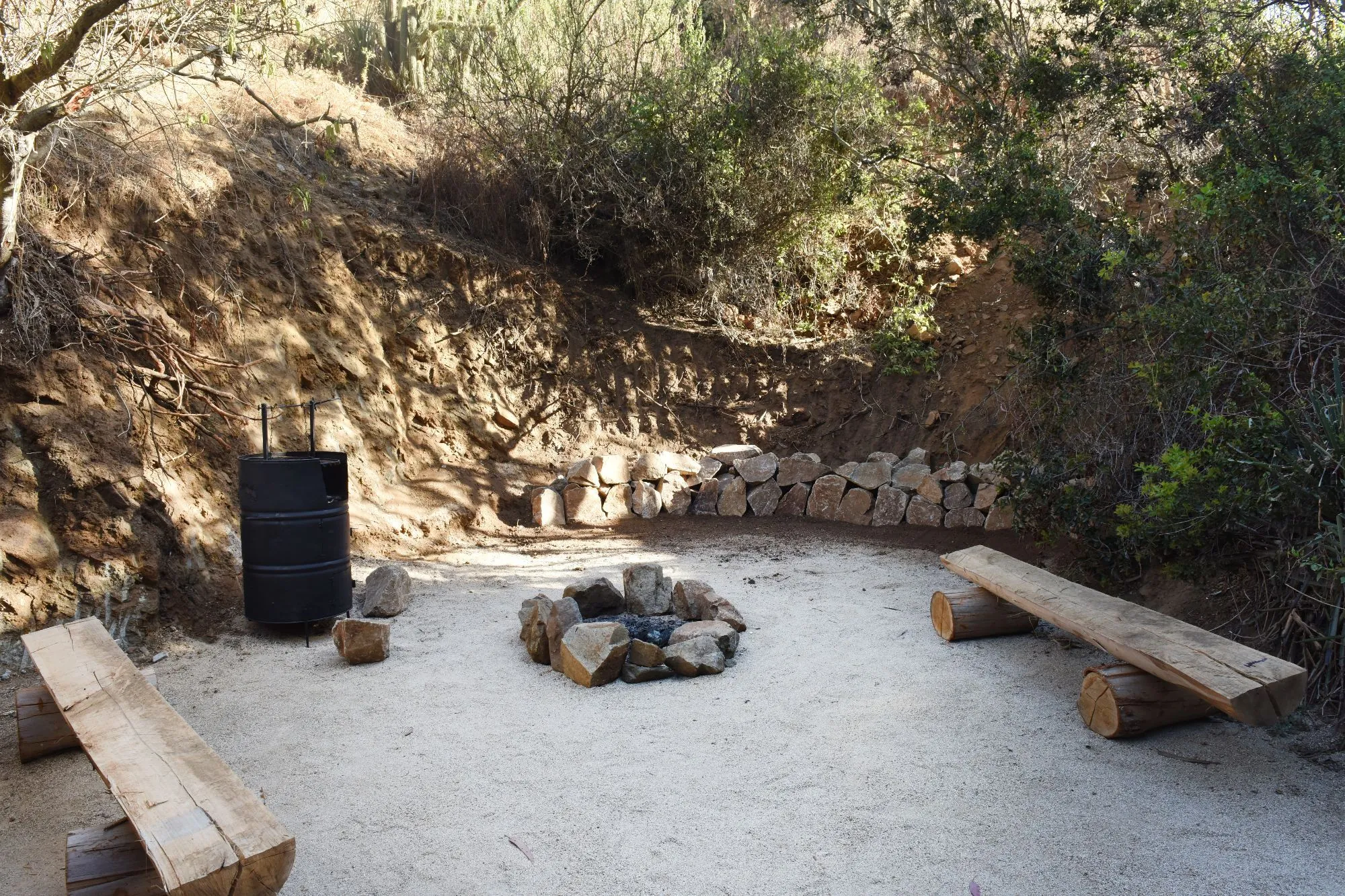 Fogón y parrilla